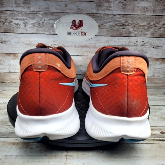 Saucony Ride 16 Men's Size 14 Marigold Lava Orange Athletic Running Shoes - Picture 8 of 13